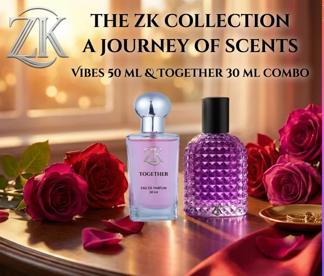 50 ML Unisex & Together 30 ML  Perfume Combo | Long Lasting Eau De Unisex  Parfum | Fresh Citrus & Floral Sweet