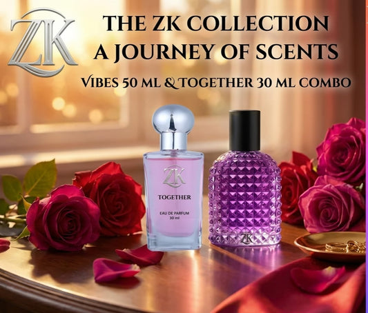 50 ML Unisex & Together 30 ML  Perfume Combo | Long Lasting Eau De Unisex  Parfum | Fresh Citrus & Floral Sweet